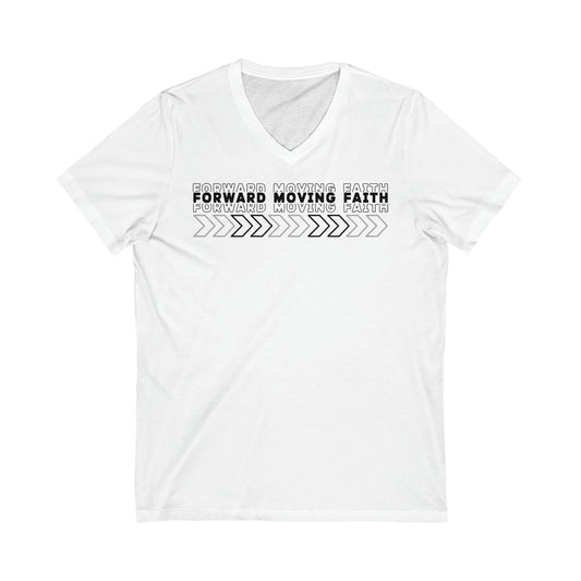 Forward Moving Faith V-Neck Tee