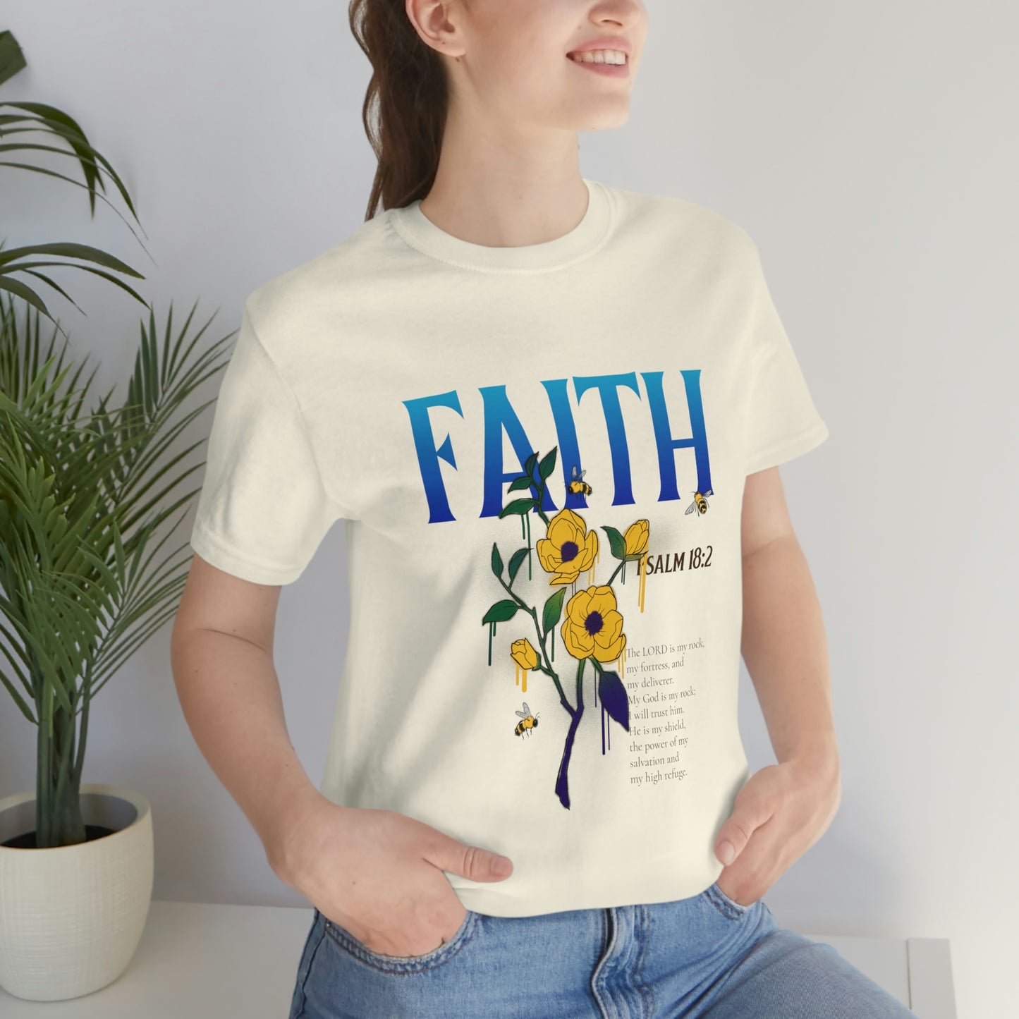 Faith Psalm 18:2 Women's T-shirt